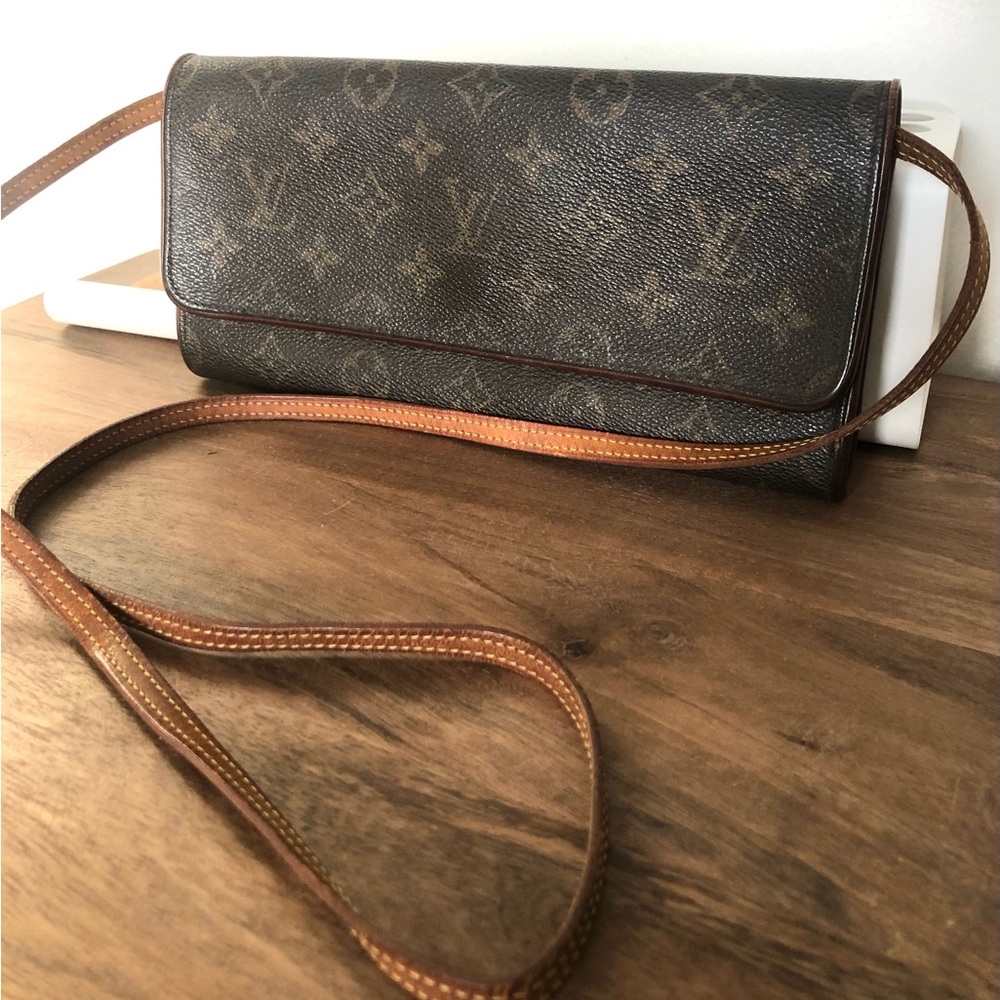 LOUIS VUITTON TWIN POCHETTE GM MONOGRAM